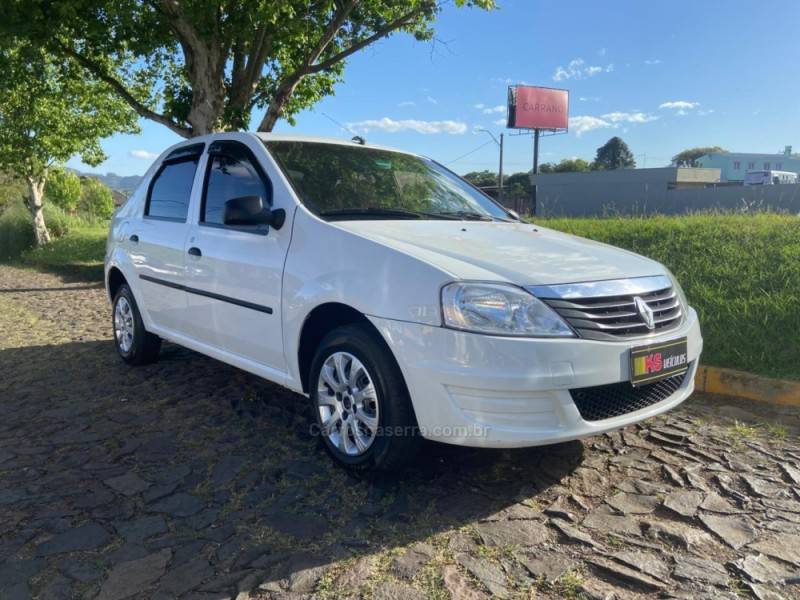 RENAULT - LOGAN - 2010/2011 - Branca - Sob Consulta