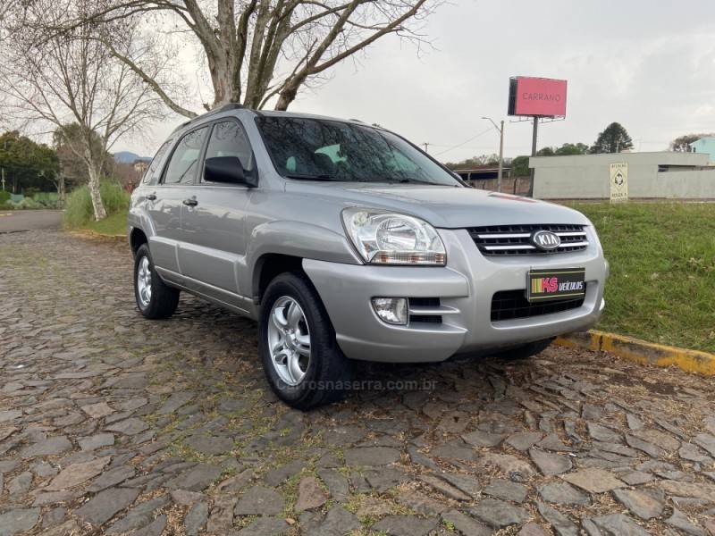 KIA MOTORS - SPORTAGE - 2008/2008 - Prata - R$ 37.900,00