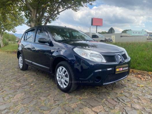 RENAULT - SANDERO - 2008/2009 - Azul - R$ 29.900,00